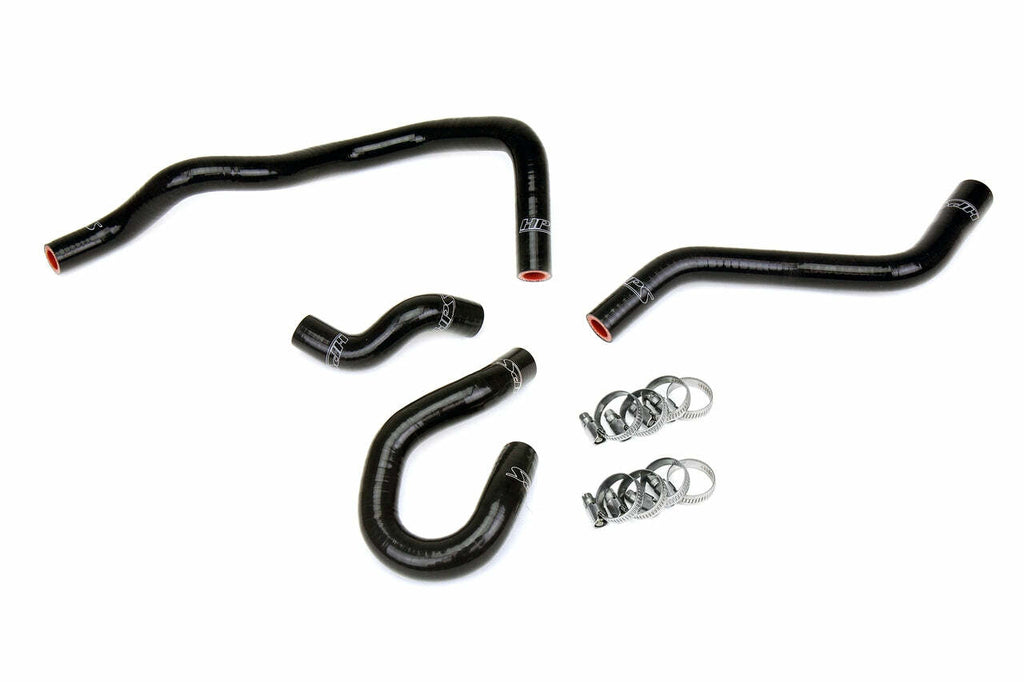 HPS Black Silicone Heater Hose Kit for 1996-2000 Honda Civic EX HX 1.6L D16 SOHC