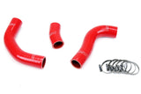 HPS 57-1776-RED Red Silicone Radiator Hose For 88-90 Land Cruiser FJ62 4.0L I6