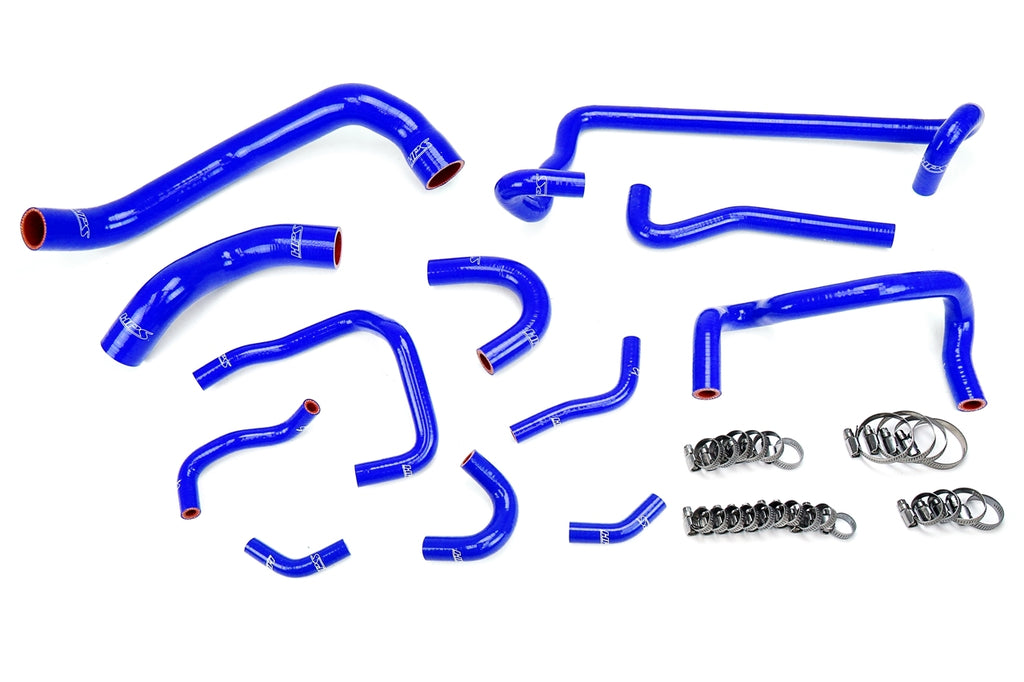 HPS Blue Radiator Hose Kit For 1989-1994 Skyline GTR R32 RB26DETT Twin Turbo