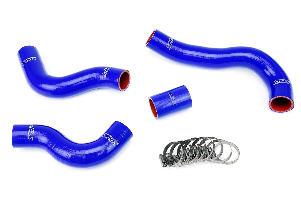 HPS 57-1847-BLUE Blue Silicone Radiator Hose For 1984-1989 300ZX 3.0L V6 Turbo