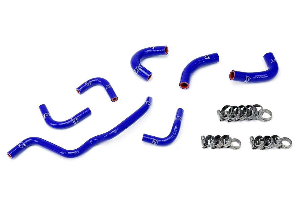 HPS Blue Silicone Oil Cooler-Throttle Body Hose Kit for 2006-2009 S2000 2.2L