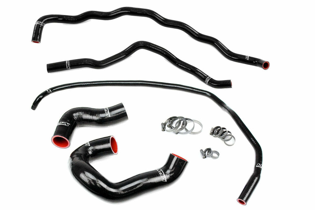 HPS Black Silicone Radiator-Heater Hose Kit for 11-13 BMW 335i 3.0L Turbo N55