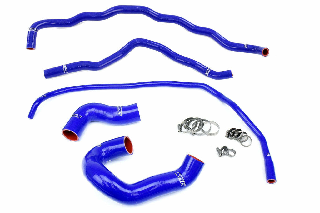 HPS Blue Silicone Radiator-Heater Hose Kit for 11-13 BMW 335i 3.0L Turbo N55