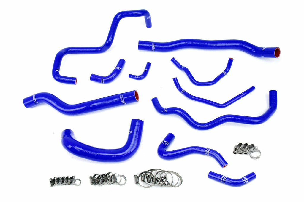 HPS 57-1876-BLUE Blue Silicone Radiator Hose For 06-07 Mazdaspeed 6 2.3L Turbo