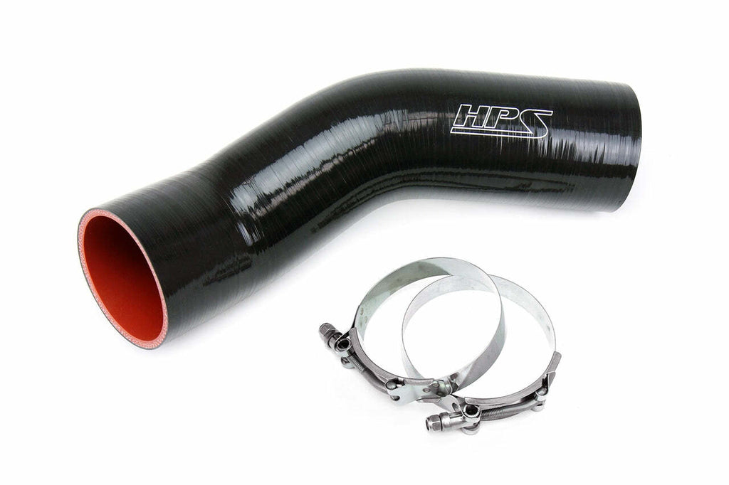 HPS Black Silicone Air Intake Hose Kit for 93-94 Land Cruiser FJ80 4.5L 1FZ-FE