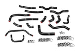 HPS Black Silicone Heater Hose Kit for 2003-2007 Land Cruiser 4.7L V8 J100