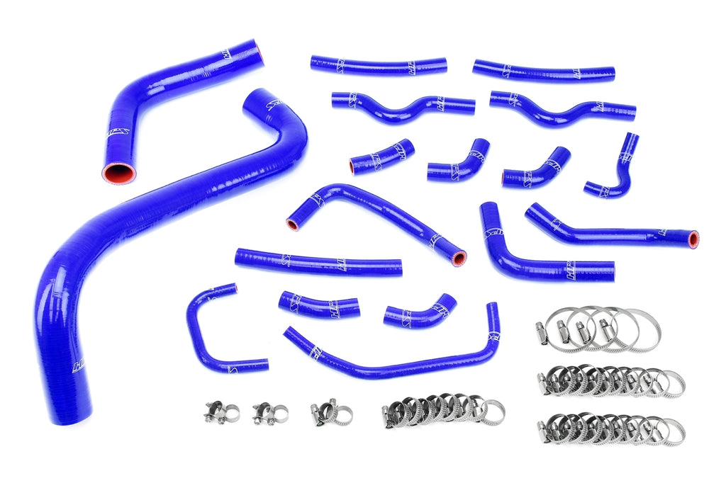 HPS Blue Silicone Radiator-Heater Hose Kit for 03-07 Land Cruiser 4.7L V8 J100