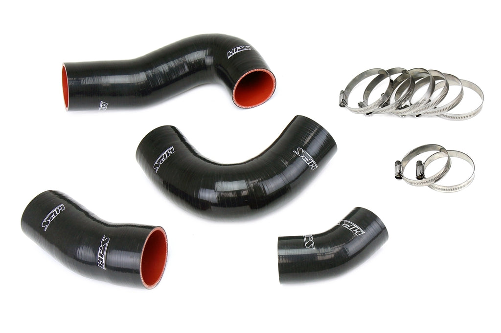 HPS 57-1949-BLK Silicone Intercooler Hose Black