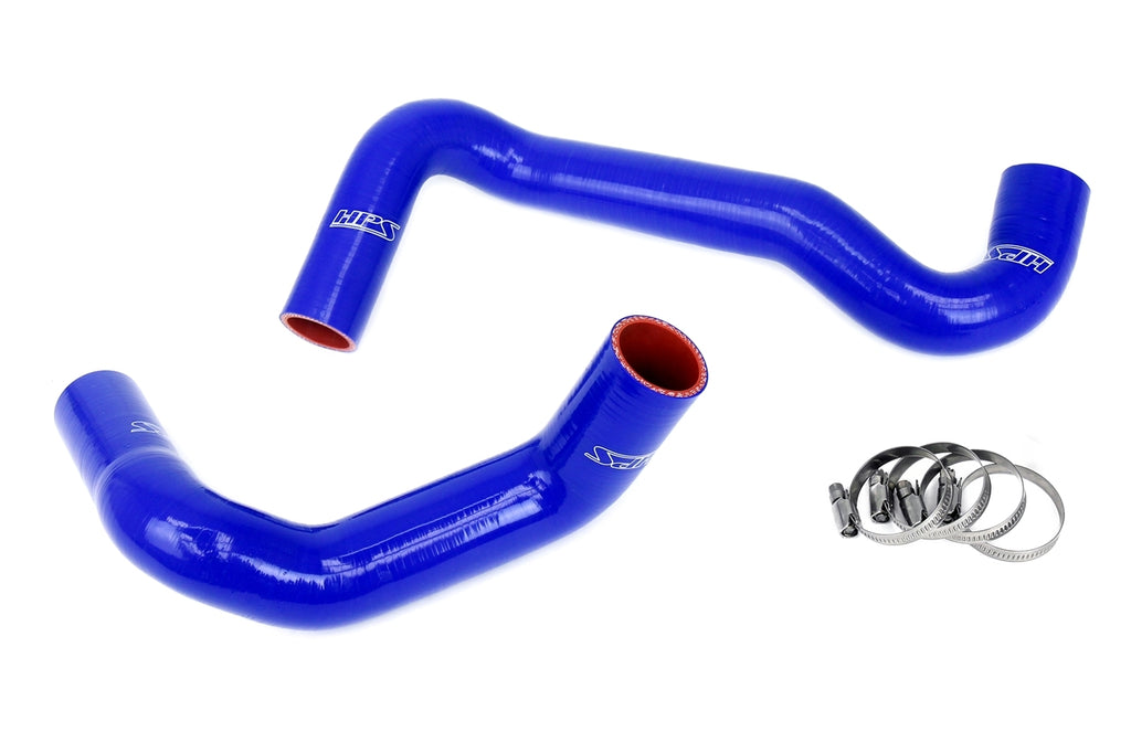 HPS 57-1991-BLUE Silicone Radiator Hose Blue