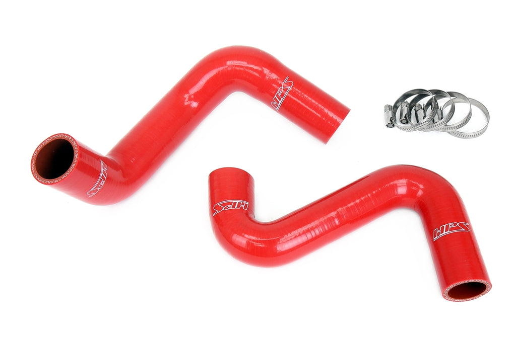 HPS 57-1992-RED Silicone Radiator Hose Red