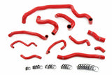 HPS 57-1995-RED Silicone Radiator Hose Red