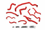 HPS 57-1998-RED Silicone Radiator Hose Red