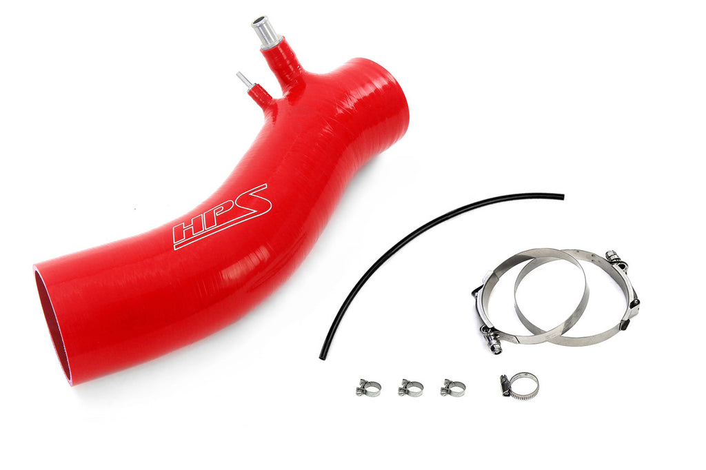 HPS 57-2046-RED Silicone Air Intake Hose Red