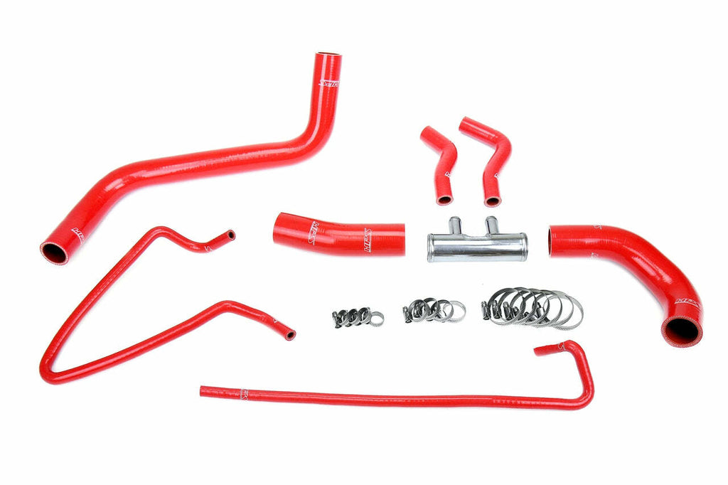 HPS Red Silicone Radiator Hose Kit for 11-14 F150 3.5L V6 Twin Turbo Ecoboost