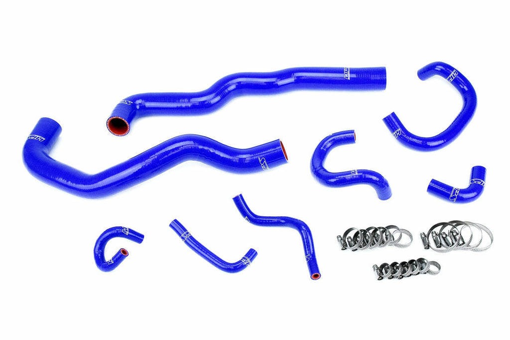 HPS 57-2081-BLUE Silicone Radiator, heater and throttle body coolant Hose Blue