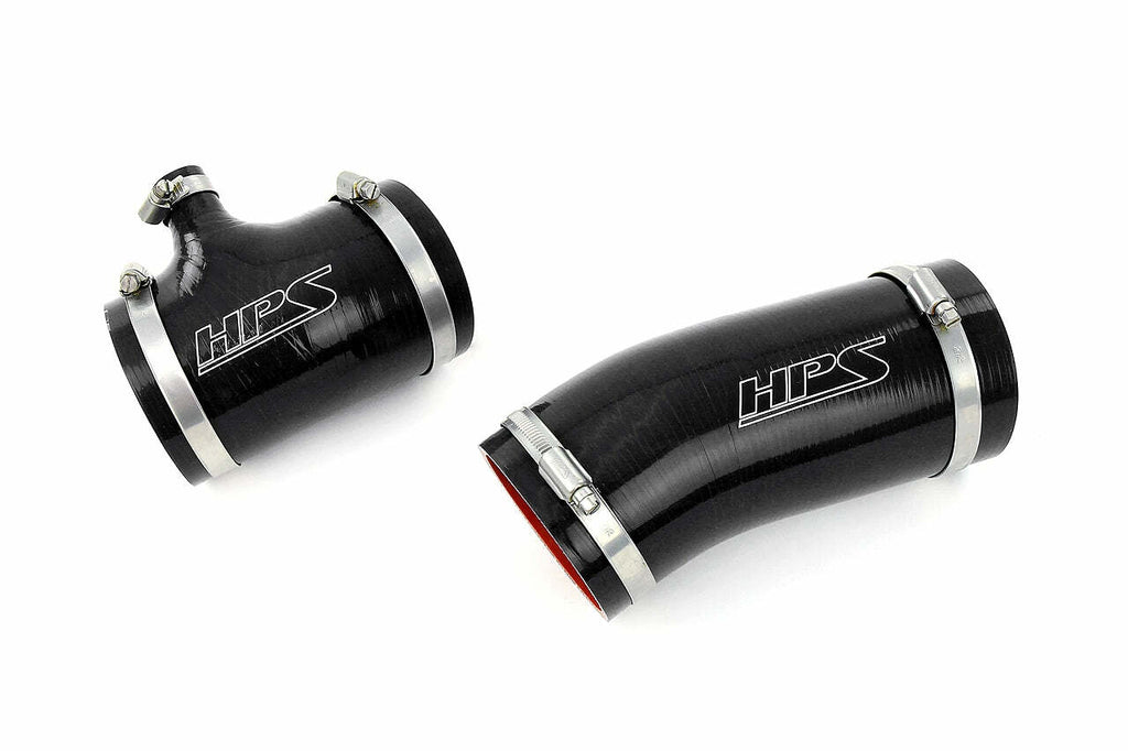 HPS 57-2104-BLK Silicone Air Intake Hose Black