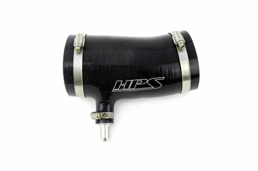 HPS 57-2123-BLK Silicone Air Intake Hose Black