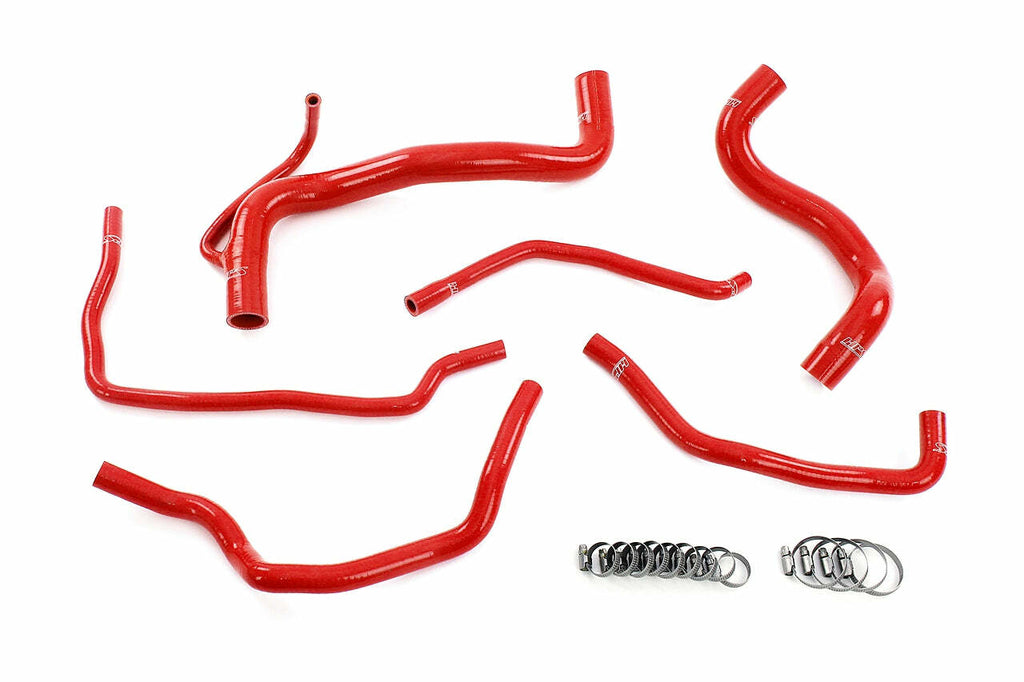 HPS 57-2149-RED Silicone Radiator, heater, and expansion tank coolant Hose Red