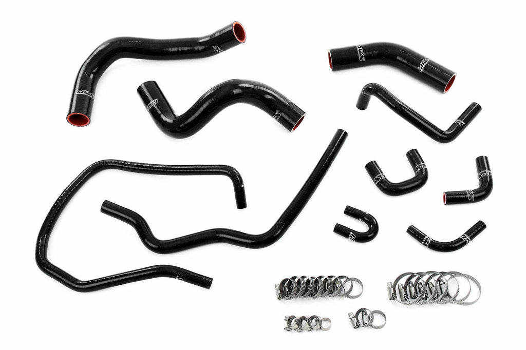 HPS 57-2167-BLK Silicone Radiator, by-pass, throttle body coolant Hose Black