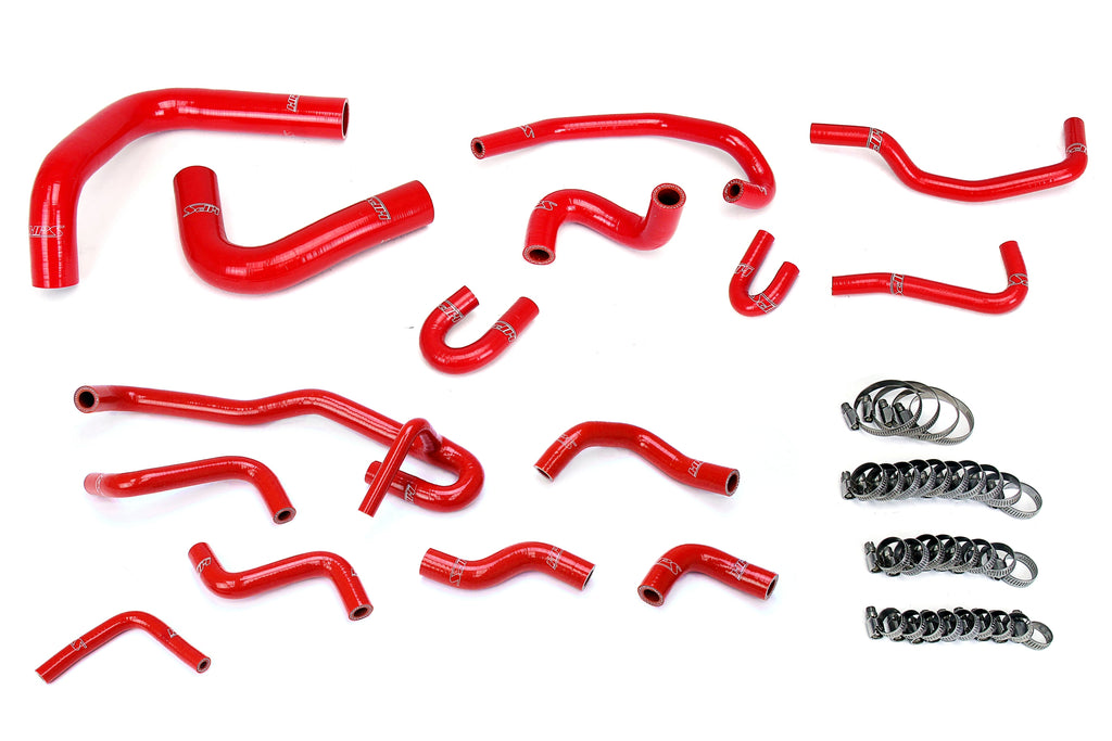 HPS 57-2191-RED Silicone Radiator and heater Hose Red