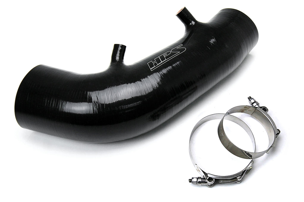 HPS Black Silicone Intake Hose For 2006-2009 S2000 AP2 2.2L F22 drive-by-wire