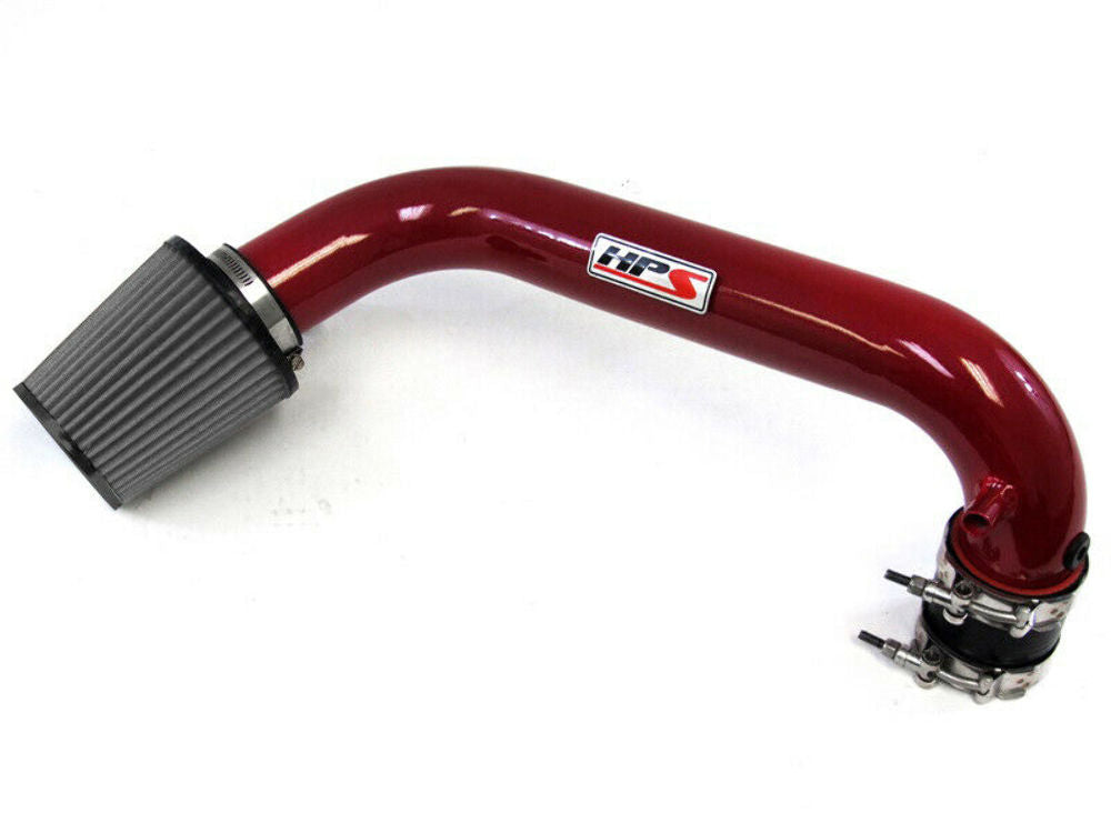 HPS 827-104R Red Shortram Air Intake for 2001-2005 Honda Civic DX EX LX VI 1.7L