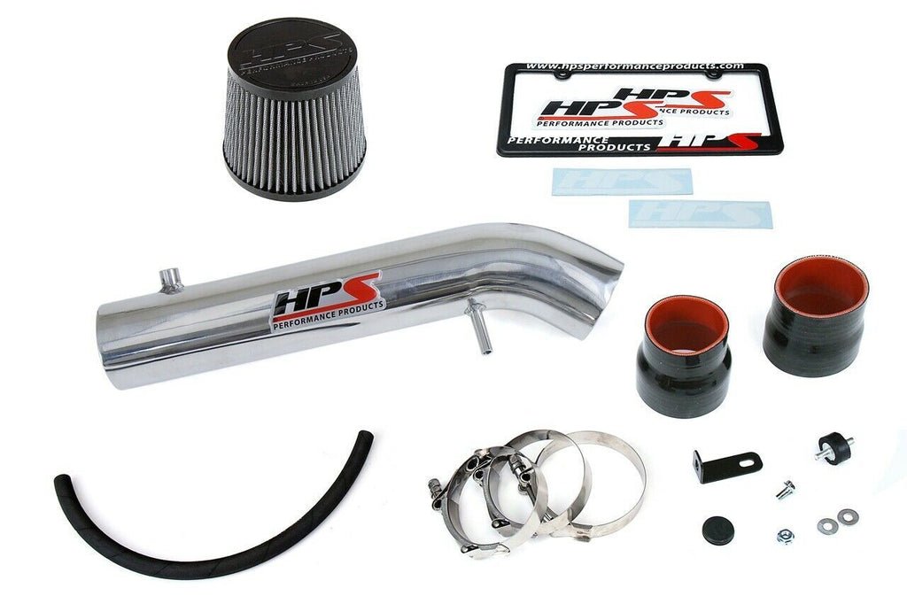 HPS 827-109P Polish Shortram Air Intake for 92-95 Civic EG DOHC B16 B18 B20