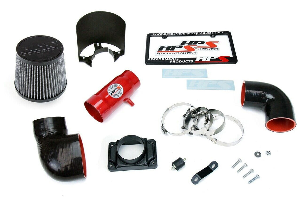 HPS 827-151R Red Shortram Air Intake for 91-99 Dodge Stealth DOHC V6 NonTurbo