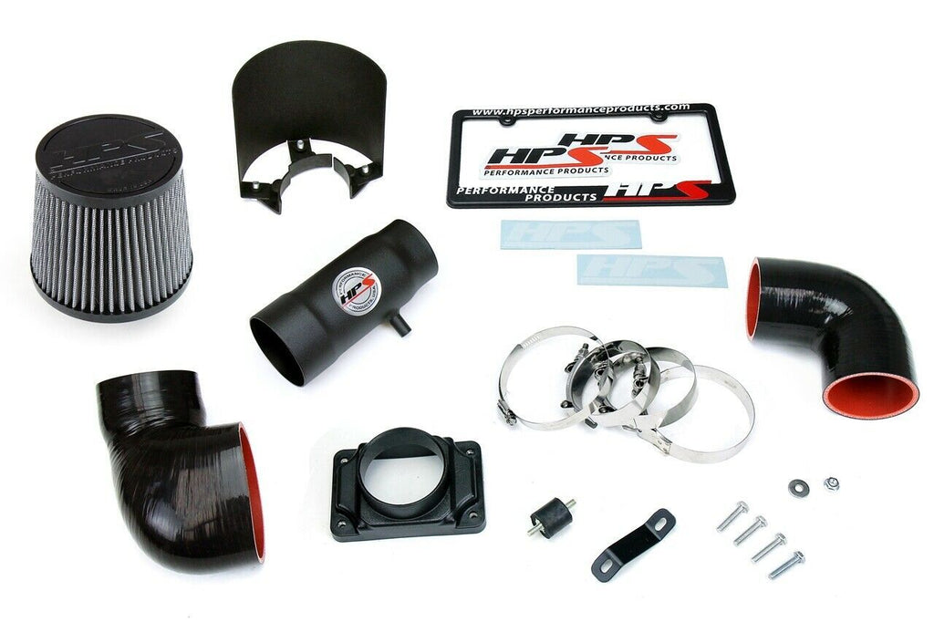 HPS 827-151WB Black Ram Air Intake Kit for Dodge Stealth DOHC V6 Non Turbo