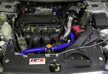 Load image into Gallery viewer, HPS 827-162BL Blue Shortram Air Intake Kit + Heat Shield Cool Short Ram SRI