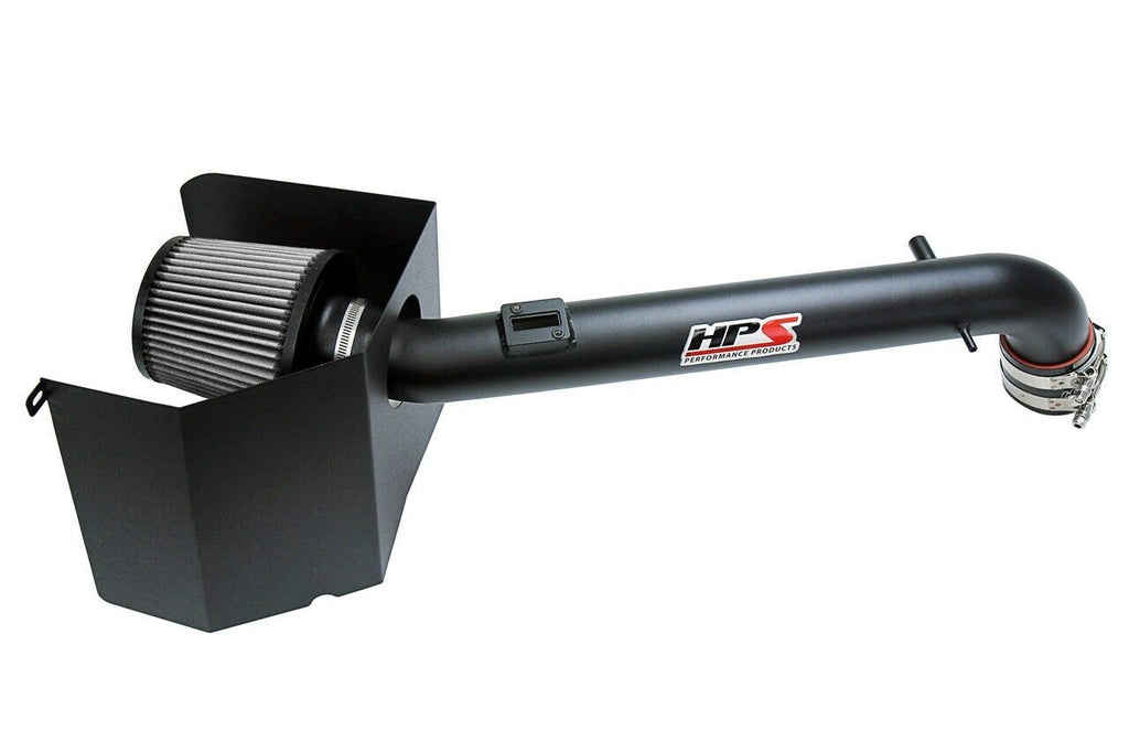 HPS 827-169WB Black Shortram Air Intake Kit for 2005-2022 Toyota Tacoma 2.7L