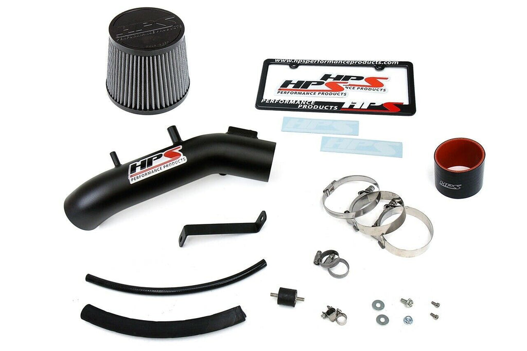 HPS 827-173WB Black Cold Air Intake Kit for 03-07 Honda Accord 2.4L w MAF