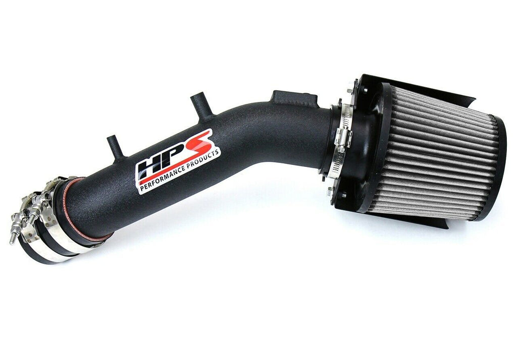 HPS 827-173WB Black Cold Air Intake Kit for 03-07 Honda Accord 2.4L w MAF