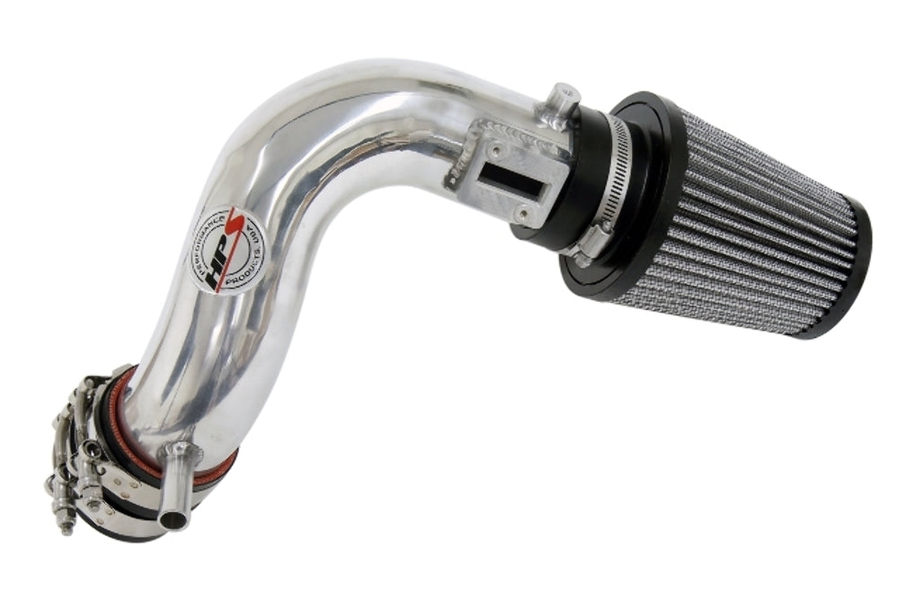 HPS 827-186P Polish Shortram Air Intake for 2009-2014 Nissan Cube 1.8L