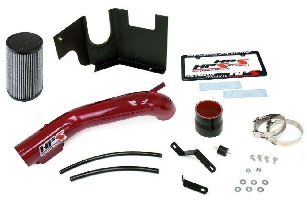 HPS 827-200R Red Cold Air Intake Kit for 97-98 Toyota Supra Non Turbo VVTi