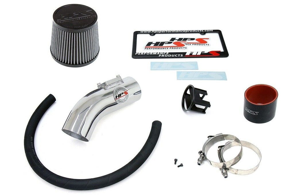 HPS 827-272P Polish Shortram Air Intake for 2009-2013 Mazda Mazda6 2.5L