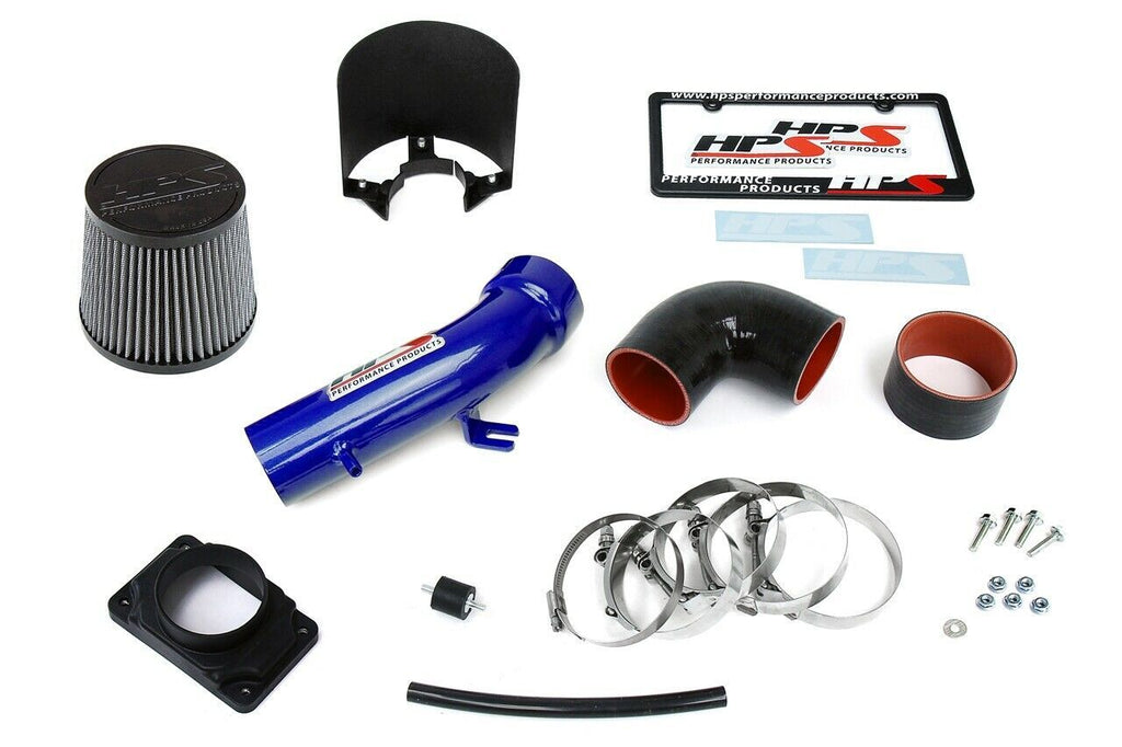 HPS 827-423BL Blue Shortram Air Intake for 1999-2003 Mitsubishi Galant V6 3.0L