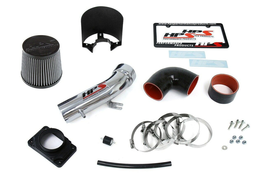 HPS 827-423P Polish Shortram Air Intake for 1999-2003 Mitsubishi Galant V6 3.0L