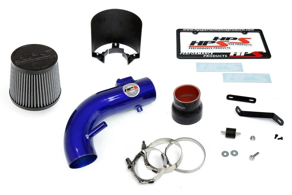 HPS 827-501BL Blue Shortram Air Intake Kit for 08-15 Scion xB 2.4L