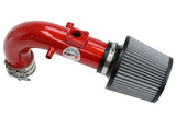 HPS 827-508R Red Shortram Air Intake Kit Cool Short Ram SRI High Flow Filter