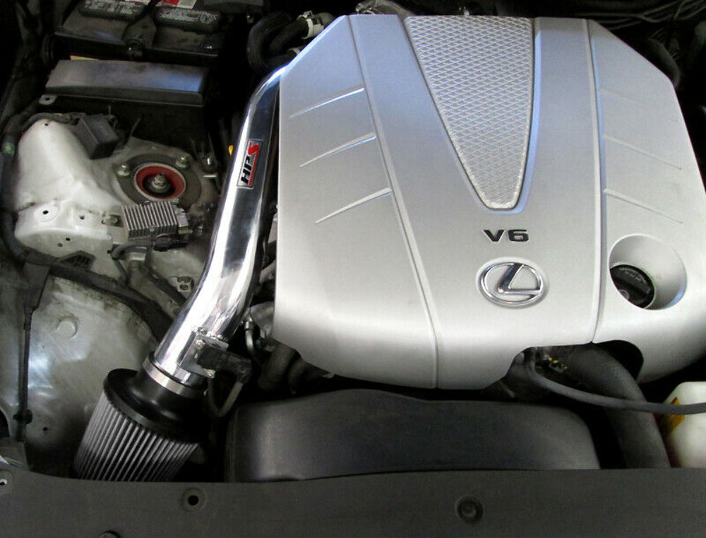 HPS 827-511R Red Shortram Air Intake for 2006-2011 Lexus GS350 3.5L V6