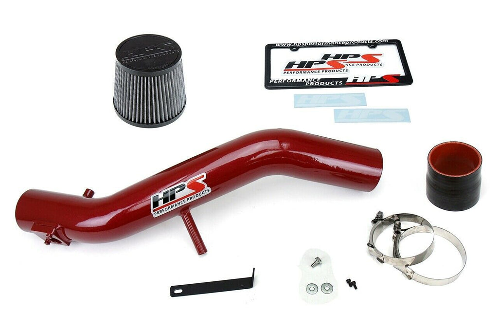 HPS 827-511R Red Shortram Air Intake for 2006-2011 Lexus GS350 3.5L V6