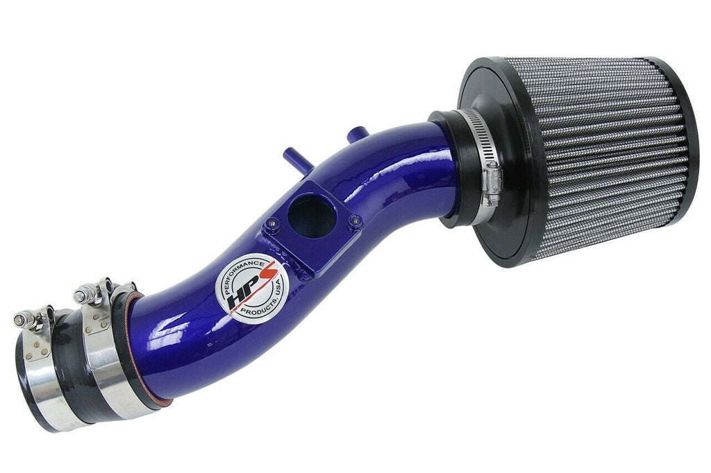 HPS 827-513BL Blue Shortram Air Intake for 2003-2004 Pontiac Vibe 1.8L