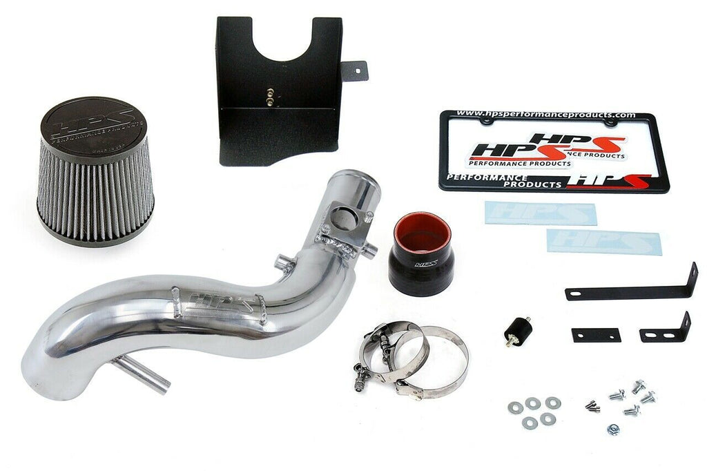 HPS 827-515P Polish Shortram Air Intake Kit for 2005-2006 Scion tC 2.4L