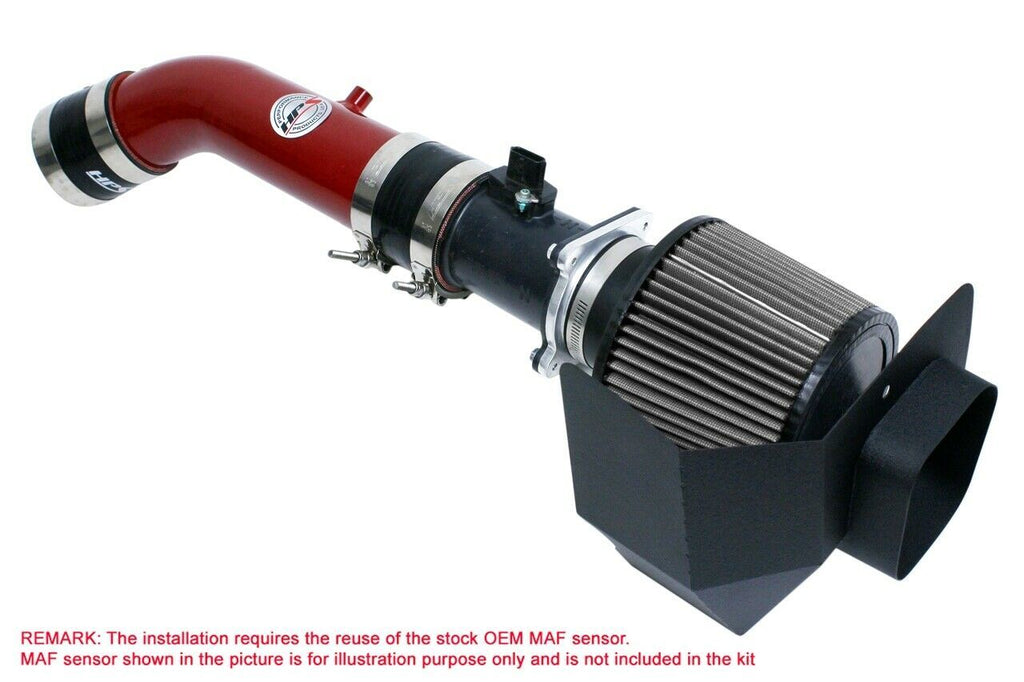 HPS 827-520R Red Shortram Air Intake Kit for 03-06 Nissan 350Z 3.5L V6