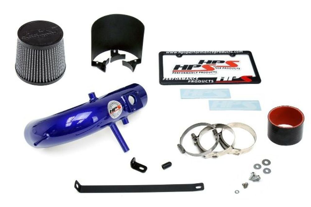 HPS 827-524BL Blue Shortram Air Intake Kit for 12-17 Toyota Camry 2.5L 4Cyl