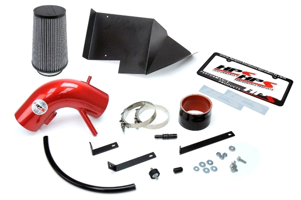 HPS 827-525R Red Cold Air Intake Kit for 13-15 Hyundai Genesis Coupe 3.8L V6