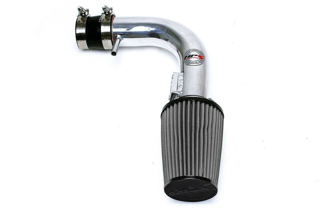 HPS 827-532P Polish Shortram Air Intake Kit for 12-16 Nissan Versa 1.6L