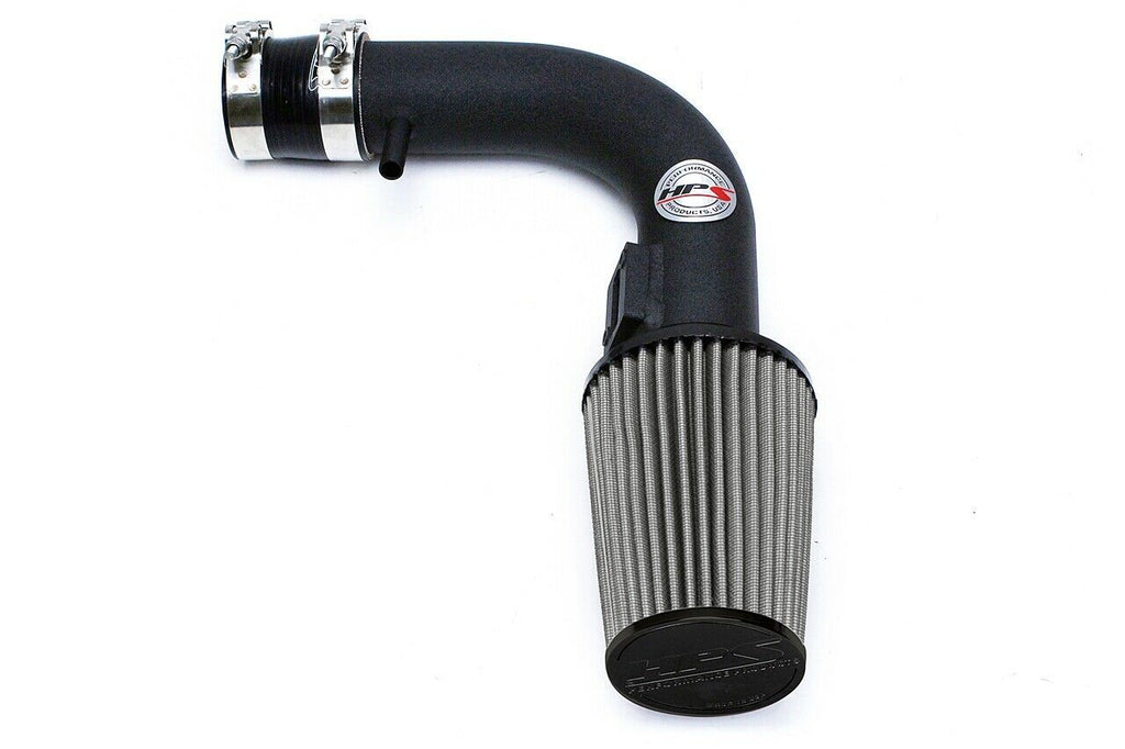 HPS 827-532WB Black Shortram Air Intake Kit for 12-16 Nissan Versa 1.6L