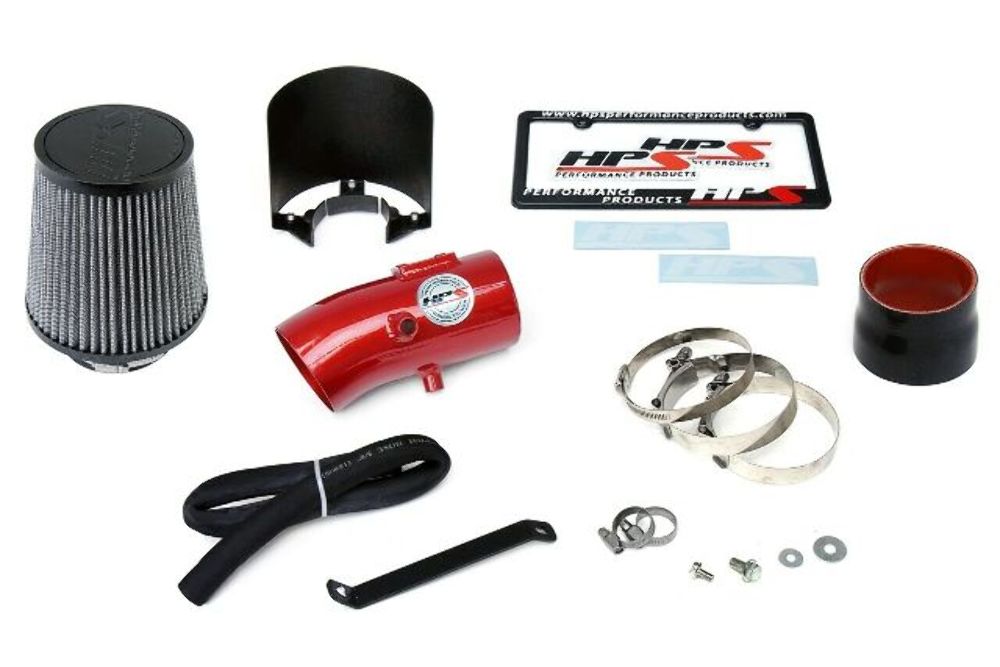 HPS 827-533R Red Shortram Air Intake Kit for 09-17 Nissan Maxima V6 3.5L